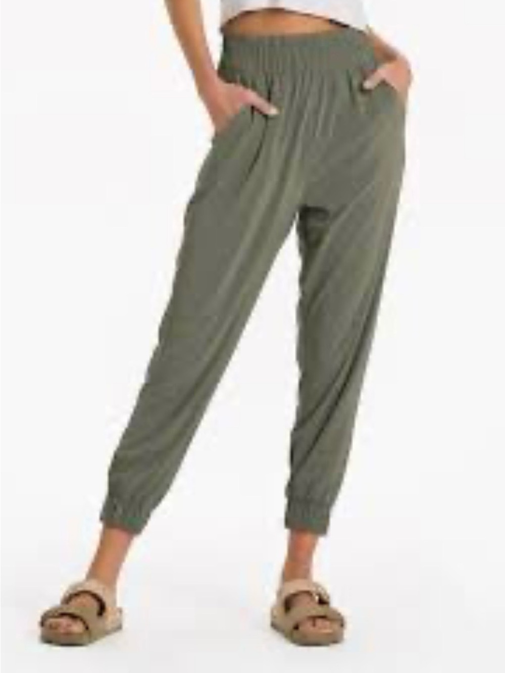 Vuori Jogger Pants with Elastic Waist EUC